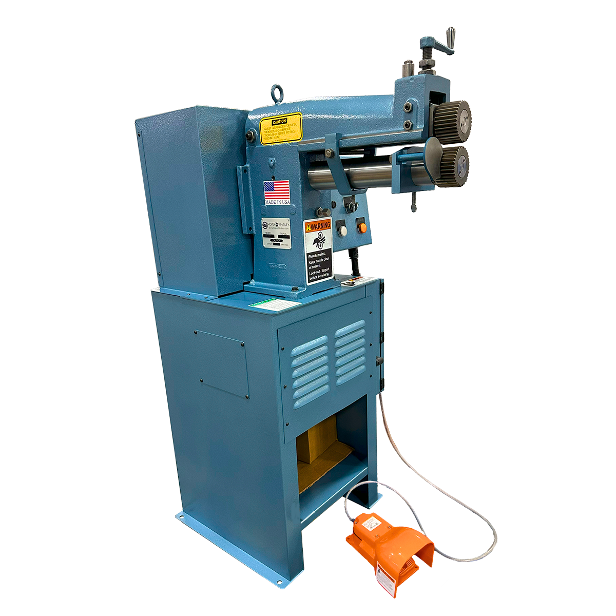 3617_2025 main no bkgd with cable color adjust No. 3617 460V Powered Combination Rotary Machine - Image 1